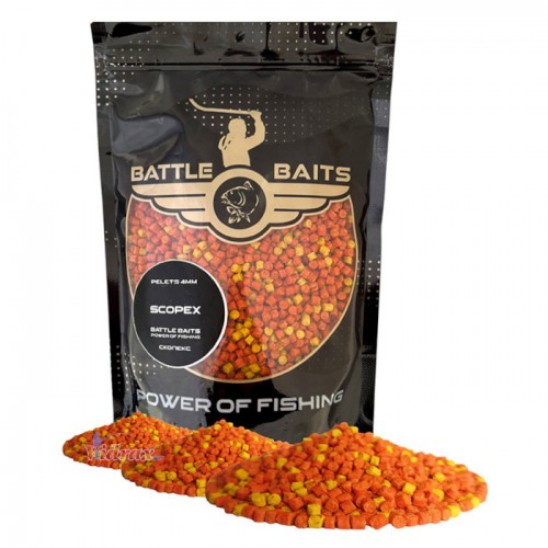 Пелети за фидер 4 мм Scopex (скопекс) BB0025 - Battle Baits